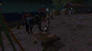 Лошадь, а может ты спасешь наш курятник?