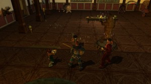 Фейка слева, Листр поцентру вместе с Дормидоном, справа Стракман